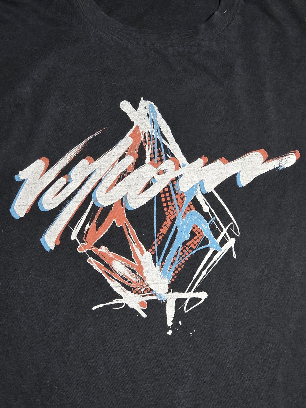 Volcom Stone Men's Vintage Y2K Glitched Logo Graphic Tee Shirt Sz Md *READ